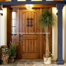 Portas frontais rústicas decorativas, Portas de entrada frontal, Portas de entrada rústicas em madeira